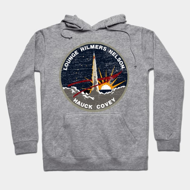 STS-26 Vintage Hoodie by Mandra